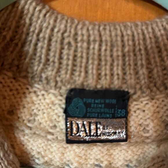 Dale Of Norway Wool Nordic Fair Isle Cardigan Sweater Size 38 Medium Norwegian - Picture 3 of 10